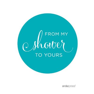 40PC from My Shower to Yours Aqua Image 1