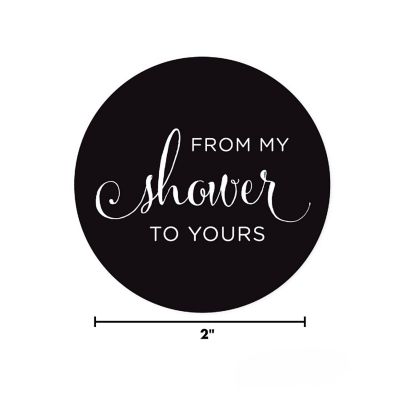 40PC from My Shower to Yours Black Image 2