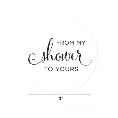 40PC from My Shower to Yours White Image 2
