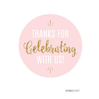 40PC Pink/Gold for Celebrating with US! Image 2