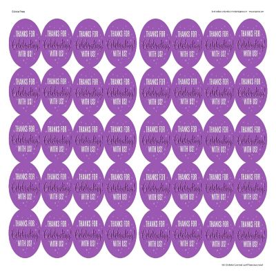 40PC Purple for Celebrating With Us!, Image 2