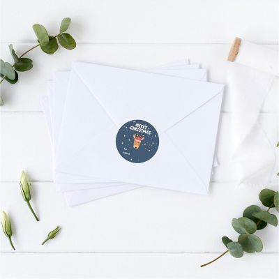 40PC Reindeer/Merry Christmas, To From Image 1
