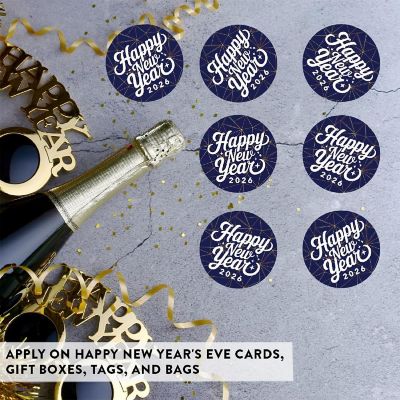 40PC Round Stickers Roaring 20s New Year Image 1