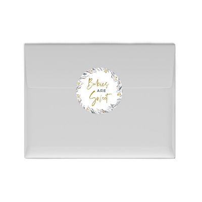 40PC Snowflakes/Gray Babies are Sweet Image 1