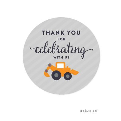 40Pc Thank You for Construction Truck Digger Image 1