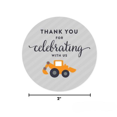 40Pc Thank You for Construction Truck Digger Image 2