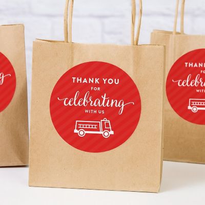 40Pc Thank You for Firetruck Image 1