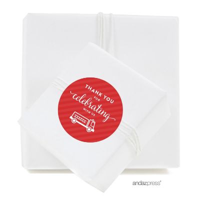 40Pc Thank You for Firetruck Image 1