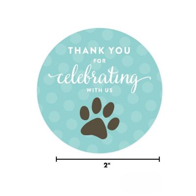 40Pc Thank You for Pawprint Image 1
