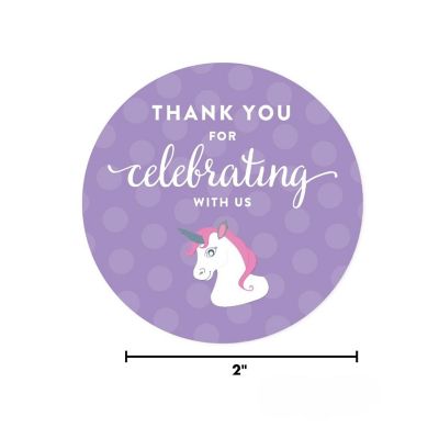 40Pc Thank You for Unicorn Image 2