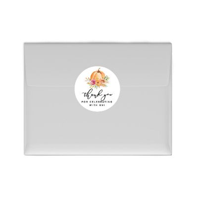 40PK Celebration Thank You Circle Labels Image 2