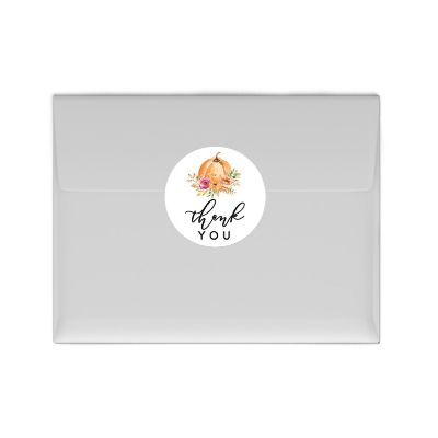 40PK Thank You Autumn Circle Labels Image 2