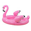 42.5" Inflatable Pink Flamingo Children's Swimming Pool Image 1
