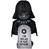 42" Airblown&#174; Blowup Inflatable Stylized Darth Vader with Tombstone Halloween Outdoor Yard Decoration Image 1