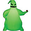 42" Airblown&#174; Inflatable The Nightmare Before Christmas Green Oogie Boogie Yard Decoration Image 1