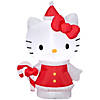 42" Airblown<sup>&#174;</sup> Blowup Inflatable Hello Kitty<sup>&#174;</sup> in Holiday Dress with Built-In Lights Christmas Outdoor Yard Decoration Image 1