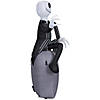 42" Airblown<sup>&#174;</sup> Blowup Inflatable Jack Skellington on Tombstone Halloween Outdoor Yard Decoration Image 1