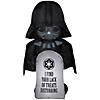42" Airblown<sup>&#174;</sup> Blowup Inflatable Stylized Darth Vader with Tombstone Halloween Outdoor Yard Decoration Image 1