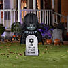 42" Airblown<sup>&#174;</sup> Blowup Inflatable Stylized Darth Vader with Tombstone Halloween Outdoor Yard Decoration Image 2