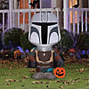 42" Airblown The Mandalorian Halloween Yard Decoration Image 1
