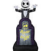 42" Blow Up Inflatable Nightmare Before Christmas Master of Fright Jack Skellington Halloween Outdoor Yard Decoration Image 1