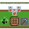 42 Pc. Minecraft Party Tableware &amp; Decorating Kit for 8 Image 1