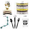 423 Pc. 21st Birthday Bash Tableware Kit for 8 Guests Image 2