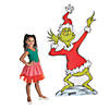 43 1/2" x 6 Ft. Dr. Seuss&#8482; The Grinch Life-Size Cardboard Cutout Stand-Up Image 1