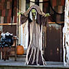 43 1/4" x 57" Light-Up Standing Hunchback Witch Halloween Decoration Image 1