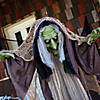 43 1/4" x 57" Light-Up Standing Hunchback Witch Halloween Decoration Image 3