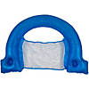 45.5" Inflatable Blue Swimming Pool Mesh Sling Chair Pool Float Image 1
