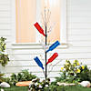 45" Black Metallic 4-tier Bottle-Fruit Tree Standing Decoration Image 1