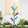 45" Black Metallic 4-tier Bottle-Fruit Tree Standing Decoration Image 2
