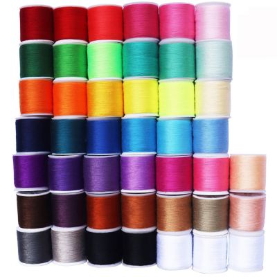 45 Spools of Polyester Sewing Thread, 4500 Yards Total, for Hand &amp; Machine Sewing Projects Image 1