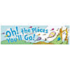 45" x 12" Dr. Seuss&#8482; Oh, the Places You&#8217;ll Go Paper Banner Image 1