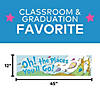 45" x 12" Dr. Seuss&#8482; Oh, the Places You&#8217;ll Go Paper Banner Image 2