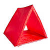 45&quot; x 43&quot; x 40&quot; Red Plastic Sleepover Tent with Frame Image 1