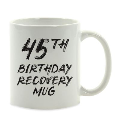 45th Birthday Recovery Ceramic Mug Image 2