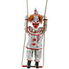 46" Hanging Animated Swinging Happy Clown Halloween Decoration Image 1