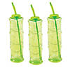 46 oz. Tiki Reusable Plastic Yard Glasses - 6 Ct. Image 1
