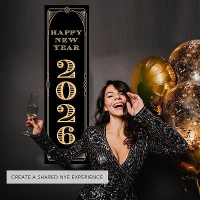 47x13 Vertical Gatsby Hanging Banner Image 2