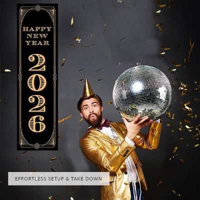 47x13 Vertical Gatsby Hanging Banner Image 3