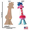 48" DreamWorks Trolls Band Together Prince D Life-Size Cardboard Cutout Stand-Up Image 1
