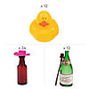 48 Pc. Bachelorette Cowgirl Rubber Ducks Favor Kit for 12 Image 1
