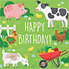 48 Pc. Farm Animals Birthday Party Plates and Napkins for 16 Guests Image 3