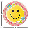 48 Pc. Flower Power Birthday Party Plates and Napkins for 16 Guests Image 2