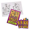 48 Pc. Scooby-Doo!&amp;#8482;  Halloween Coloring Kit for 24 Image 1