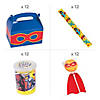 48 Pc. Superhero Party Favor Kits for 12 Image 1