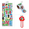 49 Pc. Buddy the Elf&amp;#8482; Mini Handout Kit for 24 Image 1