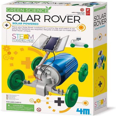 4M Green Science DIY Solar Power Rover STEM Kit Image 1